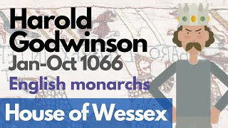 Harold Godwinson  English monarchs animated history documentary [upl. by Animrelliug728]