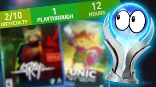 10 Great Easy INDIE Games to Platinum [upl. by Buchheim]