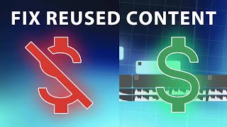 How To Remove Reused Content Youtube [upl. by Reinaldos]