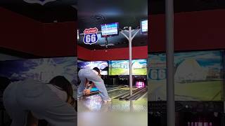 Can I Get a Strike Like This 🤪bowling arcades alinity [upl. by Anayaran]