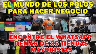 polos al MAYOR para NEGOCIO GALERÍA MARKATA gamarra [upl. by Enomaj]