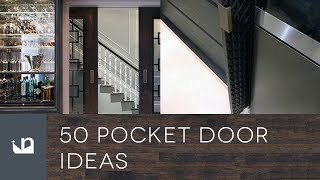 50 Pocket Door Ideas [upl. by Niatsirhc8]