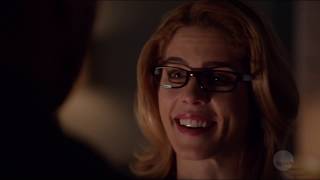 Felicity tells Oliver shes pregnant Arrow s07e14 [upl. by Gherlein]