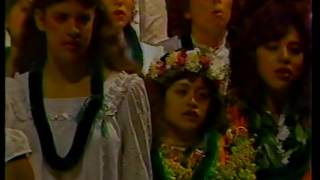 Nui Ke Aloha O Ke Akua  Kamehameha Song Contest 1986 SENIOR COED [upl. by Fin]