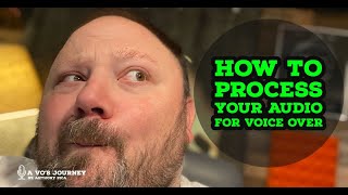 How To Process Your Audio For Voice Over [upl. by Doowle]