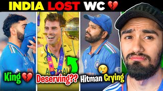 Bolne do Aaj Dil Tuta Hai 💔  India lost World Cup Final  IND vs AUS [upl. by Nnaael]