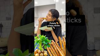 Potato crispy sticks🥔🍢shorts [upl. by Afihtan]