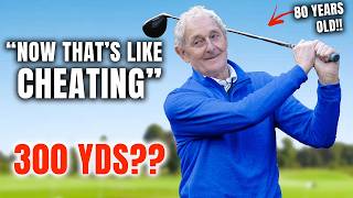 80 Year Old Golfer Aims To Hit Driver 300 Yards [upl. by Mercer]