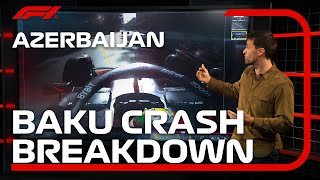 Sainz amp Perez Clash In Baku  Jolyon Palmers Breakdown [upl. by Janis]