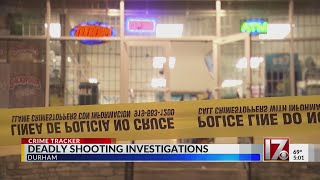 Investigating several Durham shootings [upl. by Naellij]