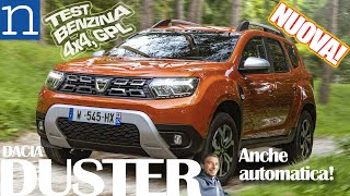 Dacia Duster 2022 ✅ Nuovo con restyling prova completa cambio automatico EDC 4x4 e GPL 🔍 ⚙ [upl. by Nawed]