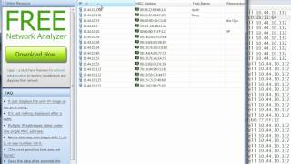 Colasofts MAC Scanner [upl. by Sundberg526]