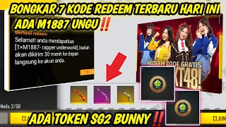 PEMBUKTIAN‼️BONGKAR 7 KODE REDEEM FF TERBARU HARI INI 29 MARET 2024 [upl. by Hsejar]