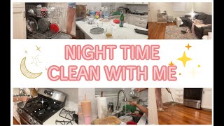 NIGHT TIME CLEAN WITH MECLEANING MOTIVATIONAFTER DARK CLEANING [upl. by Nedgo109]