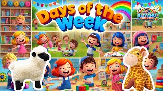 Days of the Week Song for Kids Learn the Days of the Week with Music [upl. by Leupold139]