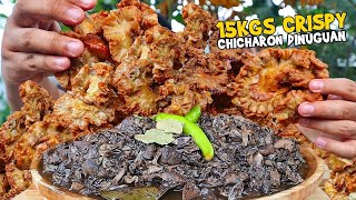 15Kgs MASSIVE Crispy Pork Dinuguan HD  BACKYARD COOKING [upl. by Ledoux]