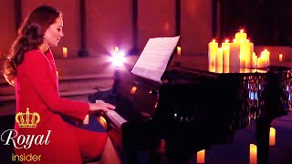 TV audiences in tears at Duchess Catherines piano performance on Christmas Eve  Royal Insider [upl. by Thilde]