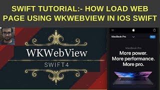 Swift Tutorial How to load web page using WKWebView in ios swift [upl. by Sone]