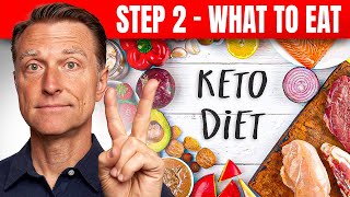 Dr Bergs Guide to Healthy Keto® Eating Step 2  What to Eat [upl. by Burrus81]