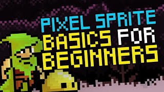 10 Minute Pixel Sprite TUTORIAL for COMPLETE BEGINNERS [upl. by Hairahcez]