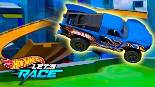 ¡Los Corredores Hot Wheels Enfrentan el Desafío de Salto 💥  Hot Wheels Lets Race [upl. by Nary]