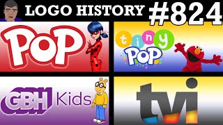 LOGO HISTORY 824  Pop TVI Tiny Pop amp GBH Kids [upl. by Routh]