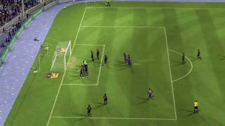 Fifa 10  How to Score from a Corner works every time almost [upl. by Jonette]