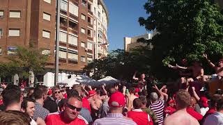 New Sadio Mané Song Liverpool fans sing in Madrid [upl. by Suzette]