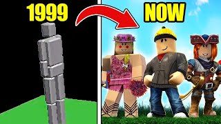 Evolution of ROBLOX AVATARS 19992024 [upl. by Quinn]