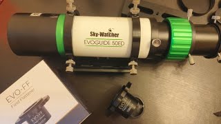 SkyWatcher Evoguide 50ED  EVO FF Field Flattener 平場鏡 [upl. by Deva894]