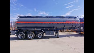 DFRUN Sodium Silicate Transport Tank TrailerAcid tankalkalinity tankSodium silicate [upl. by Acemahs523]