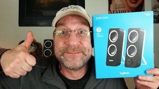 Logitech Z200 BudgetSpeakers Auspacking amp Sound CheckingAusflipping [upl. by Elwyn]