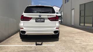 BMW X5 F15 Invisible Detachable Tow Bar Genuine Westfalia installed amp Coded by Australia Towbars [upl. by Kobe]