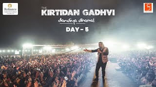 Kirtidan Gadhvi Dandiya Dhamal 2023  Day5 Part1 [upl. by Dorris958]