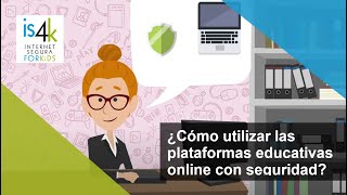 ¿Cómo utilizar las plataformas educativas online con seguridad [upl. by Afatsum]