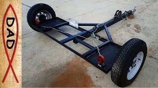 How I built a Tow Dolly from scraps around the house [upl. by Aisinoid]