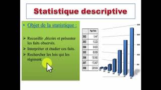 Statistique Descriptive partie 1 Darija [upl. by Akinot]