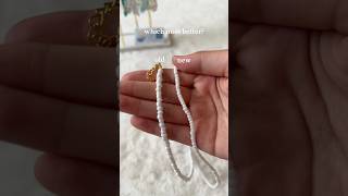 making a layering necklace coastalcovecreations preppy bracelets jewelry [upl. by Fulton]