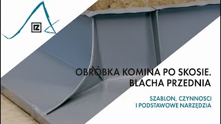 Obróbka komina po skosie Blacha przednia 💪💪💪 [upl. by Iaka]