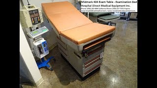 Midmark 404 Exam Table [upl. by Zachary92]