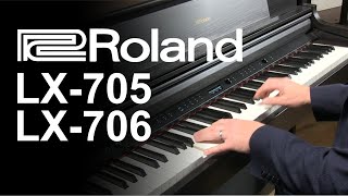 Roland LX705 amp LX706 Updated Piano Buyers Guide  Lots Of Playing [upl. by Akineg]