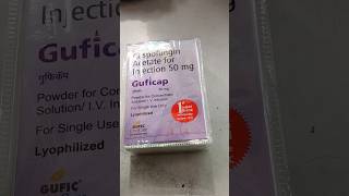 Guficap 50 mg injectionCaspofungin Acetate for injection 50 mg [upl. by Isolda]