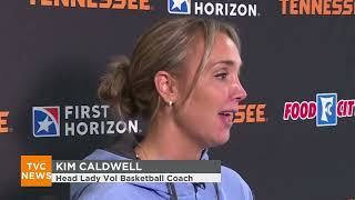 Lady Vols Head Coach Kim Caldwell Gets to Work [upl. by Yob831]