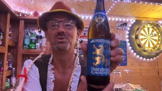 LOWENBRAU OKTOBERFEST BEER REVIEW spenowaffle octoberfest ShareYourProst germanbeer homebar [upl. by Thaxter865]