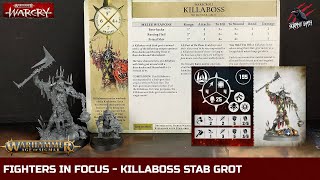 KILLABOSS WITH STAB GROT WARSCROLL amp CARDS  Dominion Kruleboyz Warhammer Age Of Sigmar amp Warcry [upl. by Siraj51]