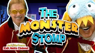 The MONSTER Stomp  Fun Halloween Dancing Pattern Song for Kids  Jack Hartmann [upl. by Nelon74]