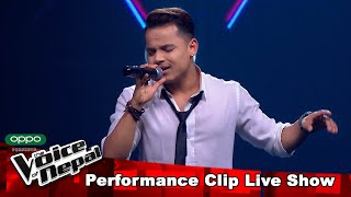 Kiran Gajmer quotLajayeraquot  LIVE Show Performance  The Voice of Nepal S3 [upl. by Frasier]