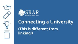 SRAR Tutorial  How to Add a University to the quotMy Collegesquot dashboard NOT LINK [upl. by Aiyotal]