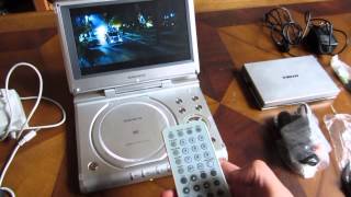 Magnavox Portable DVD Player MPD850 [upl. by Stauffer]