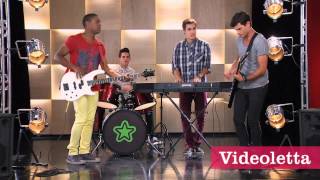 Violetta 2 English  Guys singing quotGive me your lovequot [upl. by Toy]